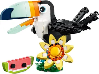 Wilde dieren: tropische toekan LEGO-set afbeelding 4