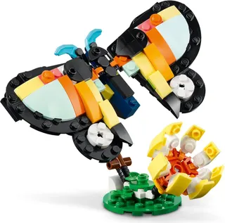 Wilde dieren: tropische toekan LEGO-set afbeelding 6
