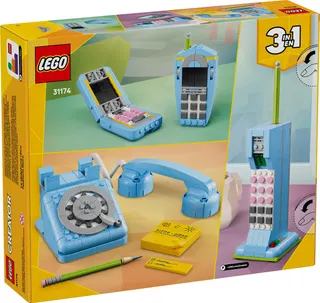 Retro telefoon LEGO-set afbeelding 6