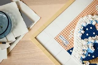 Hokusai - De grote golf LEGO-set afbeelding 5