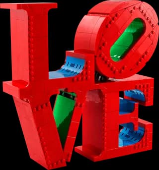 LOVE LEGO-set