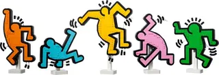Keith Haring - Dansende figuren LEGO-set afbeelding 2