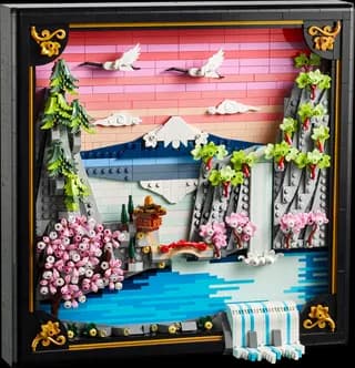 Landschap met Japanse kersenbloesems LEGO-set