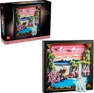 Landschap met Japanse kersenbloesems LEGO-set afbeelding 12