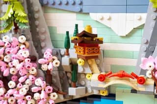 Landschap met Japanse kersenbloesems LEGO-set afbeelding 4