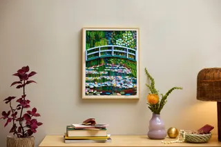 Claude Monet - Brug over een vijver met waterlelies LEGO-set afbeelding 14