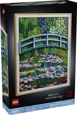 Claude Monet - Brug over een vijver met waterlelies LEGO-set afbeelding 9
