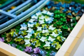 Claude Monet - Brug over een vijver met waterlelies LEGO-set afbeelding 4