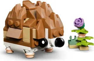 Schattige hamster met bloem LEGO-set afbeelding 3