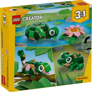 Schildpad met waterlelie LEGO-set afbeelding 9