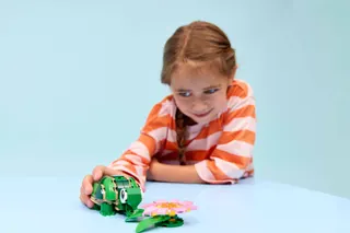Schildpad met waterlelie LEGO-set afbeelding 6