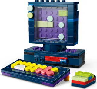 Retro spelcomputer LEGO-set afbeelding 2
