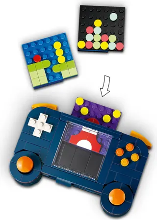 Retro spelcomputer LEGO-set afbeelding 3