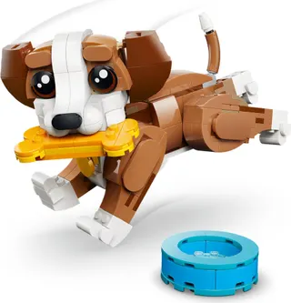Schattige dieren: speelse puppy LEGO-set afbeelding 3