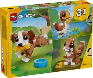 Schattige dieren: speelse puppy LEGO-set afbeelding 10