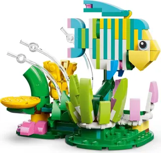 Wilde dieren: kleurrijke kolibrie LEGO-set afbeelding 3