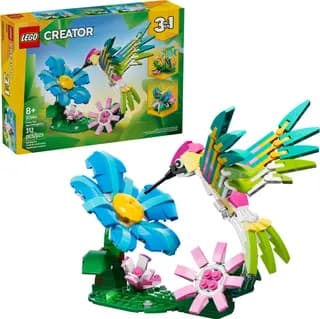 Wilde dieren: kleurrijke kolibrie LEGO-set afbeelding 13