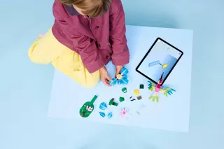 Wilde dieren: kleurrijke kolibrie LEGO-set afbeelding 5