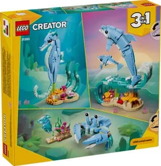Zeedieren: prachtige dolfijnen LEGO-set afbeelding 12