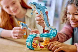Zeedieren: prachtige dolfijnen LEGO-set afbeelding 7