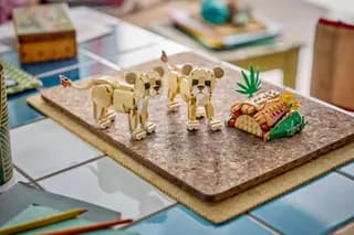 Wilde dieren: majestueuze leeuw LEGO-set afbeelding 8