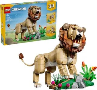 Wilde dieren: majestueuze leeuw LEGO-set afbeelding 10