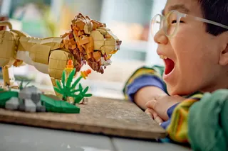 Wilde dieren: majestueuze leeuw LEGO-set afbeelding 5