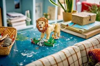 Wilde dieren: majestueuze leeuw LEGO-set afbeelding 6