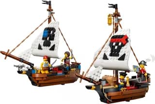 Klassiek piratenschip LEGO-set afbeelding 5