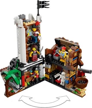 Klassiek piratenschip LEGO-set afbeelding 9