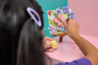 Bloemenschilderij LEGO-set afbeelding 12