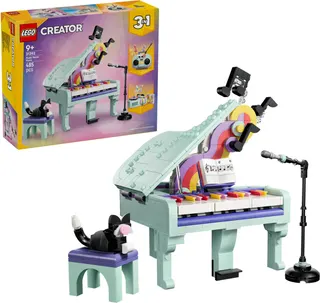 Piano met kat LEGO-set afbeelding 16