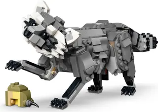 Bosdieren: grijze wolf LEGO-set afbeelding 6
