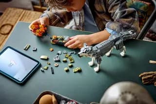 Bosdieren: grijze wolf LEGO-set afbeelding 10