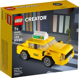 Gele taxi LEGO-set afbeelding 2