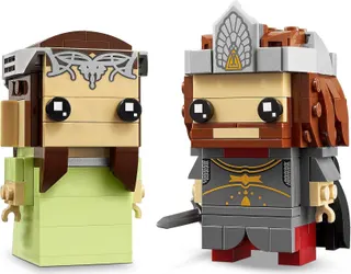 Aragorn and Arwen LEGO-set afbeelding 3
