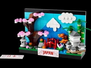 Ansichtkaart van Japan LEGO-set