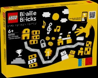 Spelen met braille - Duits alfabet LEGO-set