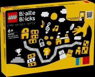 Spelen met braille - Italiaans alfabet LEGO-set
