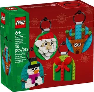 Schattige kerstversieringen LEGO-set afbeelding 5