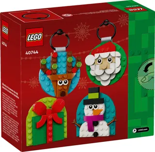 Schattige kerstversieringen LEGO-set afbeelding 6