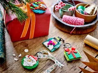 Schattige kerstversieringen LEGO-set afbeelding 3