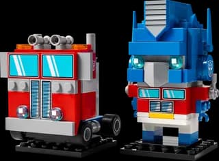 Optimus Prime robot en voertuig LEGO-set