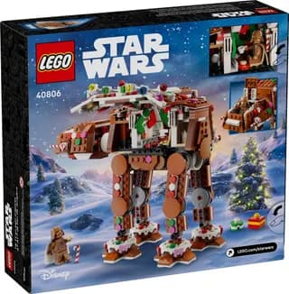 Gingerbread AT-AT Walker LEGO-set afbeelding 6
