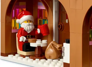 Winters peperkoekhuisje LEGO-set afbeelding 6
