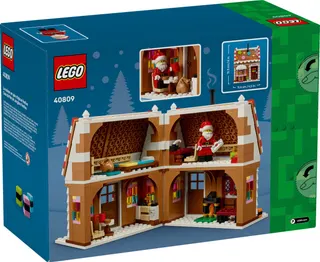 Winters peperkoekhuisje LEGO-set afbeelding 9