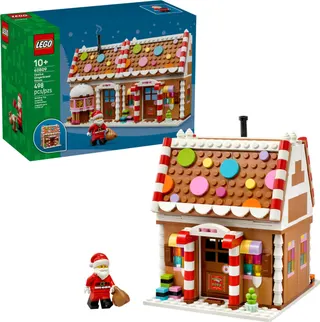 Winters peperkoekhuisje LEGO-set afbeelding 10