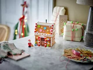 Winters peperkoekhuisje LEGO-set afbeelding 8