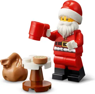 Winters peperkoekhuisje LEGO-set afbeelding 3