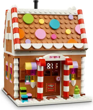 Winters peperkoekhuisje LEGO-set afbeelding 4